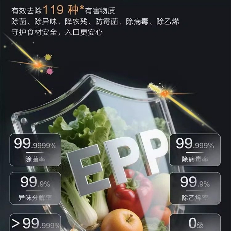 海尔(Haier) 冰箱家用511升四开门十字对开门一级双变频大容量电冰箱BCD-511WGHTD19X8U1高清大图