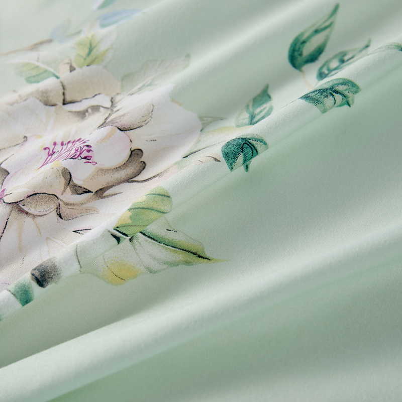 Z.M.N.(法国啄木鸟)自由棉涤磨毛四件套-莱尔ZHT-0039高清大图