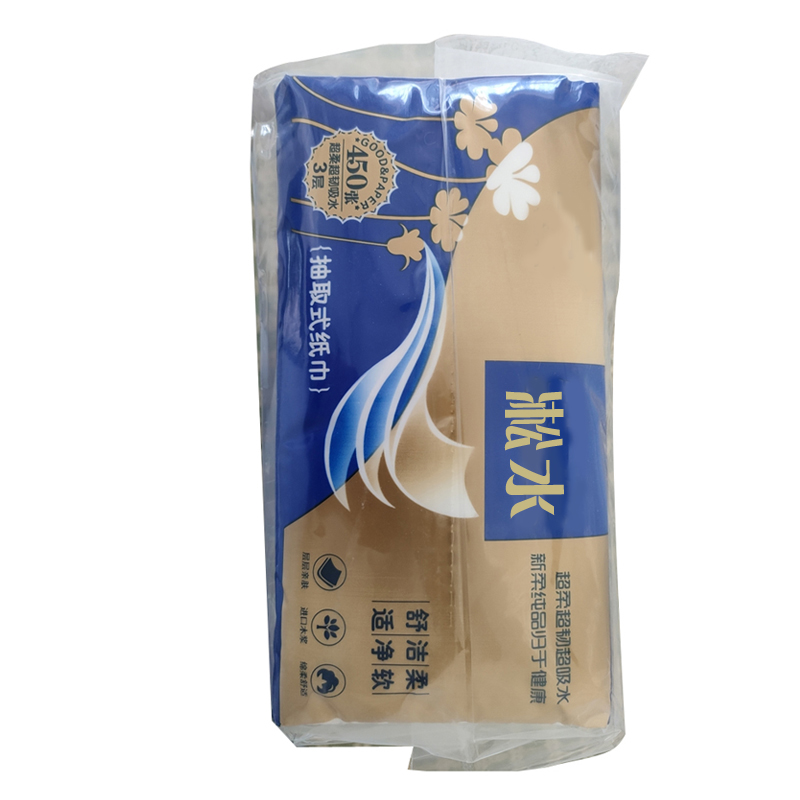 凇水 软抽纸 175mm*180mm*450张 箱高清大图