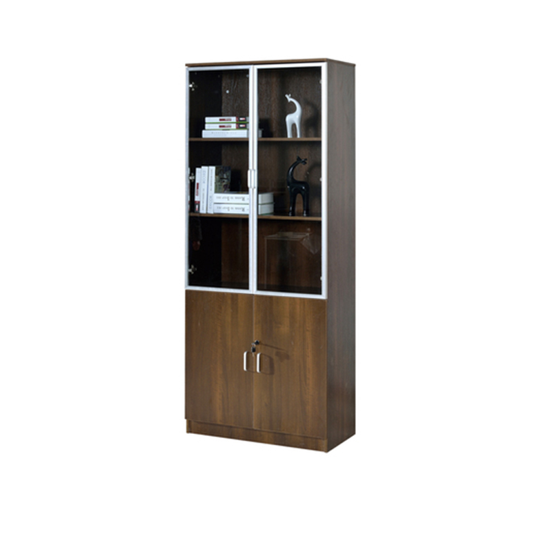 皋城好德免漆板现代简约hdsg800c免漆板双门书柜参数