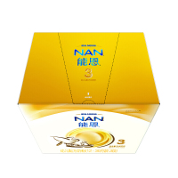 雀巢Nestle能恩3段幼儿配方奶粉1200g 三联盒装（1-3岁适用）