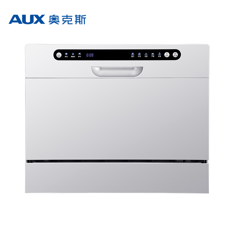 奥克斯(AUX)WQP6-MT00S洗碗机 智能洗涤 立嵌两用 6套大容量