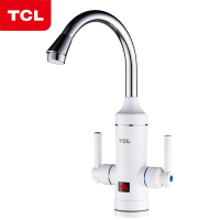 TCL即热电热水龙头加热器厨宝热得快水龙头家用卫生间小型TDR-30DX白色下进水