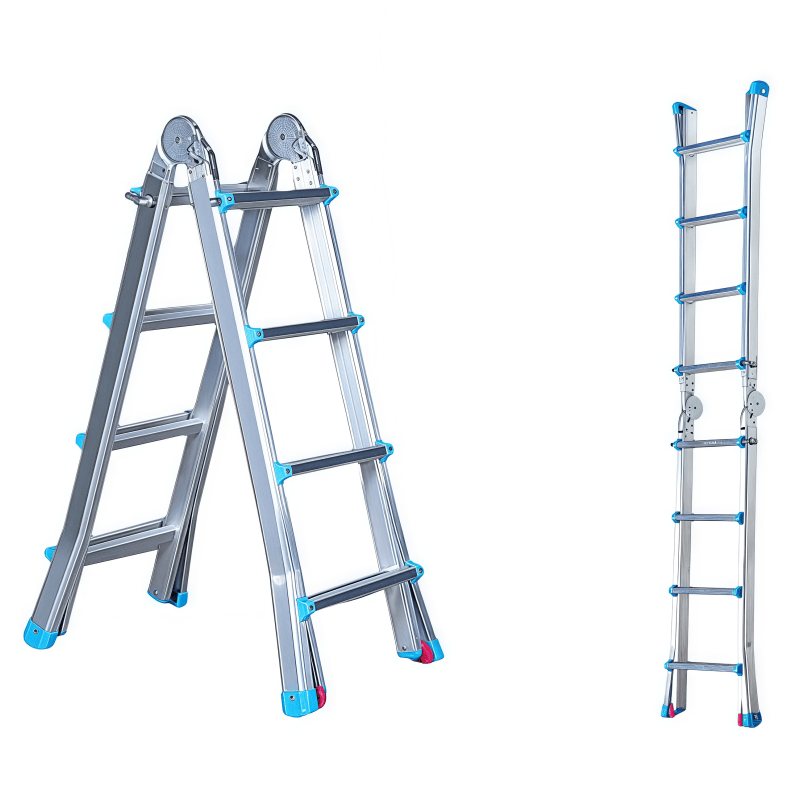 鑫木樽折叠梯49*84*183cm个高清大图