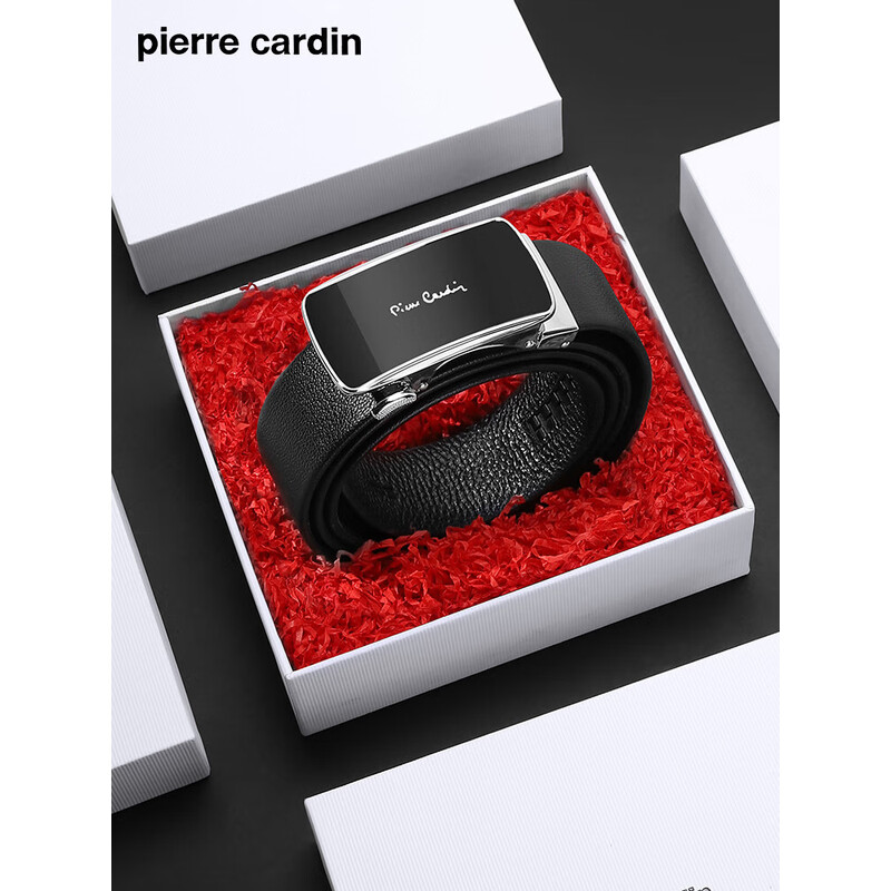皮尔卡丹(pierre cardin)新款休闲男式自动扣皮带 J7A804Z-341101A高清大图