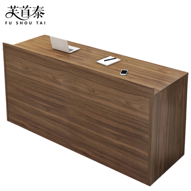 芙首泰接待台2000*400*750mm台高清大图