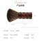 发型师美发扫头发的扫把毛刷碎发海绵理发店专用神器工具用品刷子 深棕色