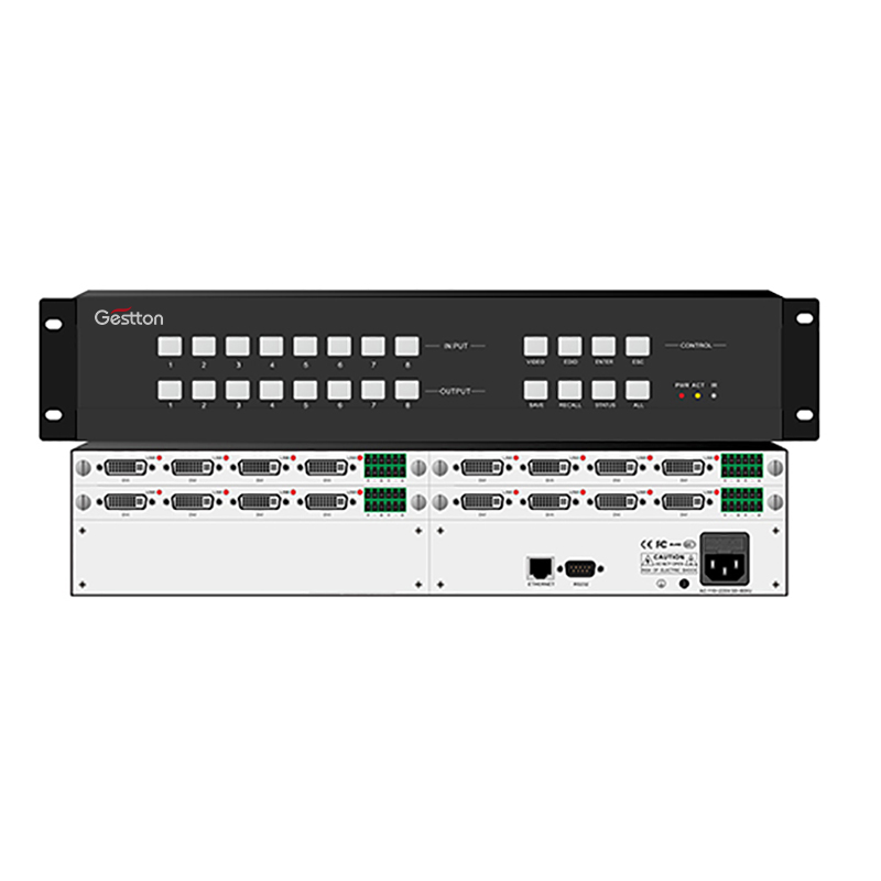 Gestton 捷思通 GCS-8WX 数字音视频混合媒体矩阵
