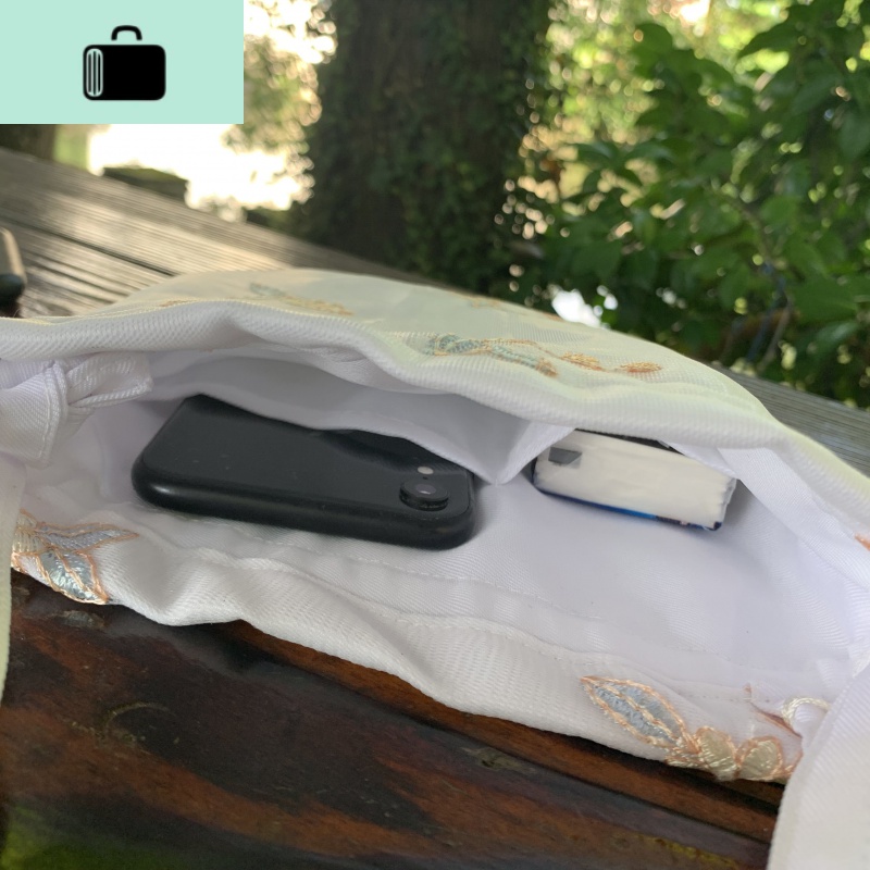 2019新款原创手工蕾丝布包复古风汉服包包流苏仙女斜挎手提女包袋NEWLAKE高清大图