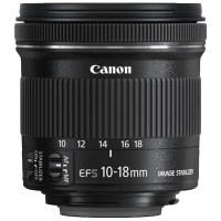 佳能(Canon)EF-S 10-18mm f/4.5-5.6 IS STM 佳能卡口 67mm口径 广角变焦镜头
