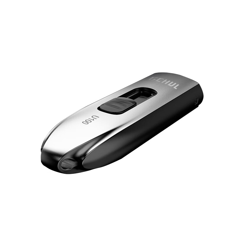 杰储(GCHUL) U100 深空系列 256G USB3.2 超高速固态闪存U盘/优盘 (计价单位:个) 银色高清大图