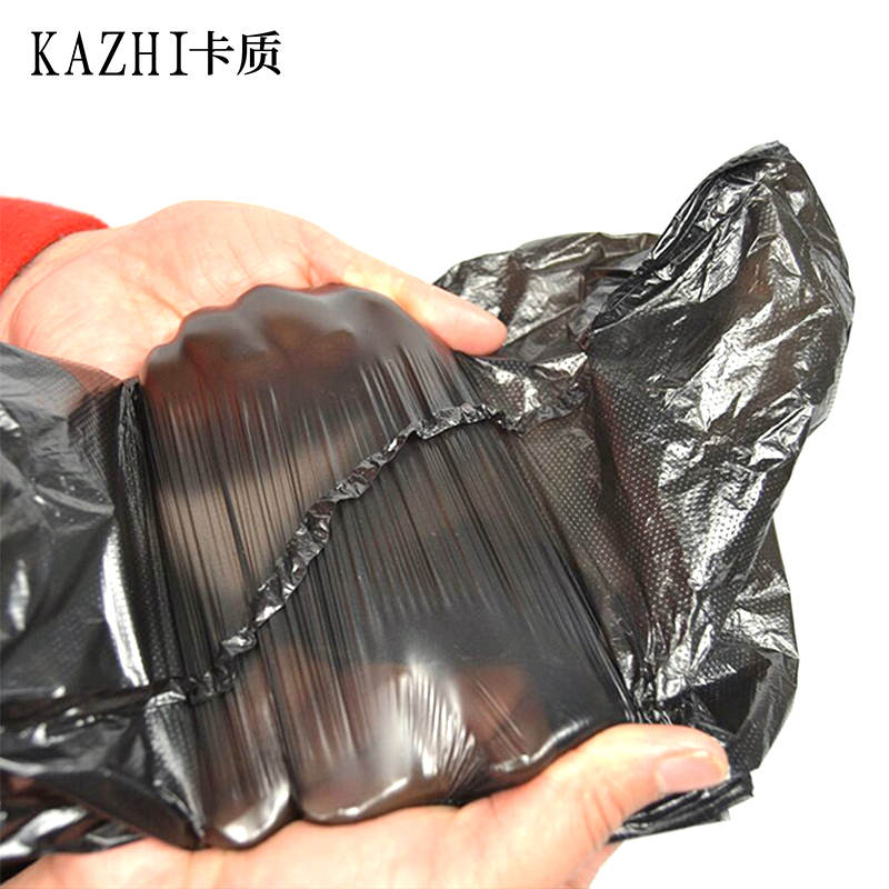 卡质 一次性加厚大号平口垃圾袋 新料90*垃圾桶袋