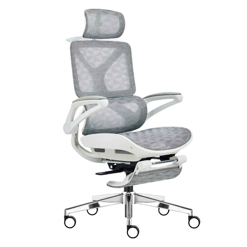 臻远 ZY-8934 办公椅午休椅转椅 白框 摆动扶手 单位:把