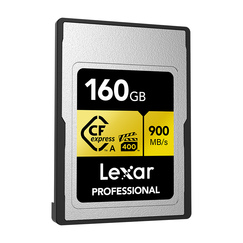 雷克沙(Lexar)160GB Cfexpress Type A存储卡 VPG 400视频等级 8K超清录制 读900M