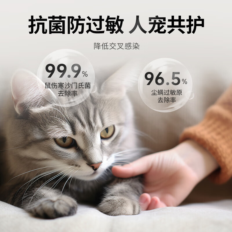 霍尼韦尔(honeywell)宠物猫用空气净化器 家用室内净化器KJ250F-J11W高清大图