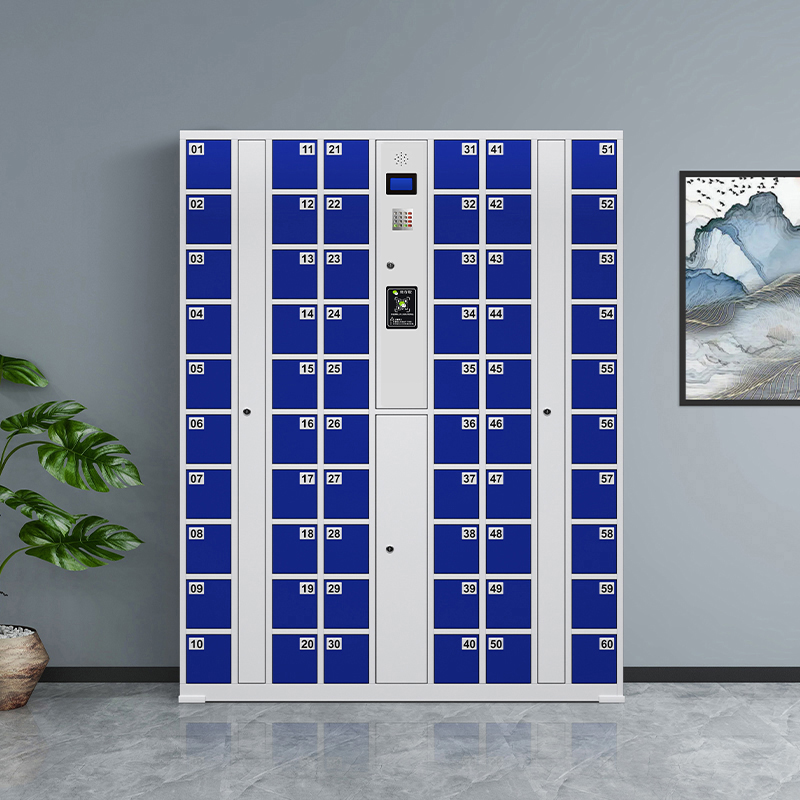 臻远 ZY-SJGB-20 智能手机柜电子设备寄存柜储物柜 60门微信扫码款高清大图