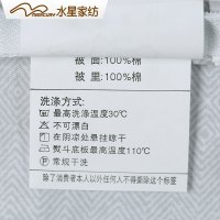 水星(MERCURY)家纺纯棉四件套1.8m床上用品初妆半夏