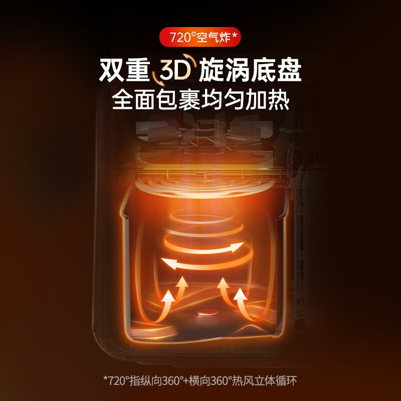 摩飞电器多功能空气炸锅MR8101低油健康智能控温大容量不粘内胆简约时尚家用电器高清大图
