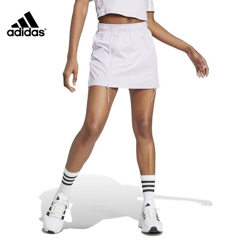 adidas/阿迪达斯裙子训练运动舒适透气女裙半身裙IS0888 C