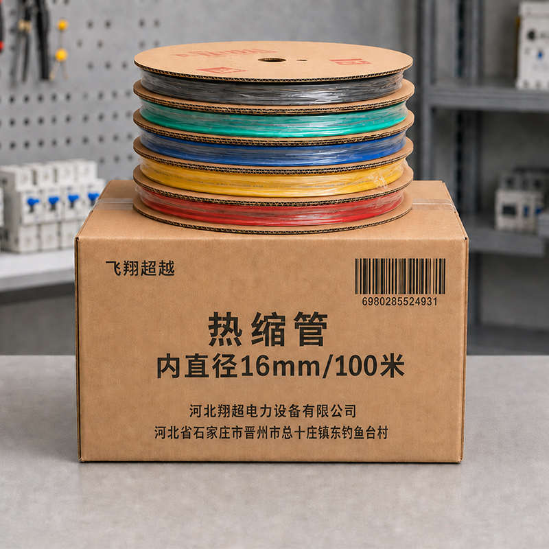 飞翔超越 热缩管 内直径16mm/100米 卷高清大图