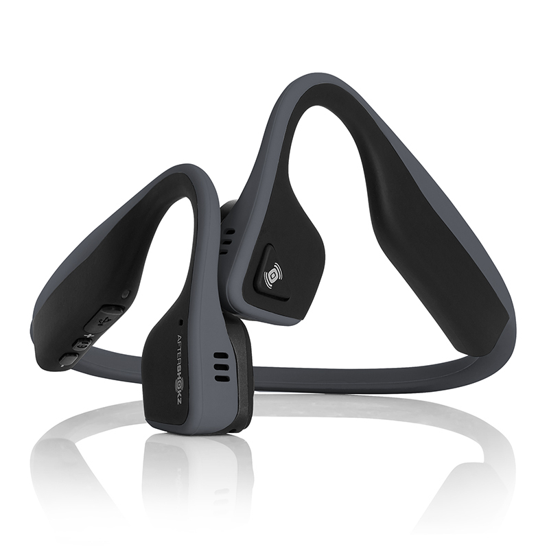 AFTERSHOKZ 韶音 AS600 TREKZ 骨传导运动无线蓝牙耳机 mini页岩灰