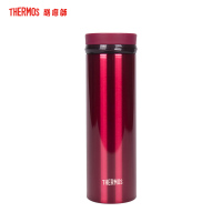 膳魔师(Thermos)不锈钢真空保温随手杯时尚运动杯JNO-351 可爱保温杯 304不锈钢 350ML旅行/通用