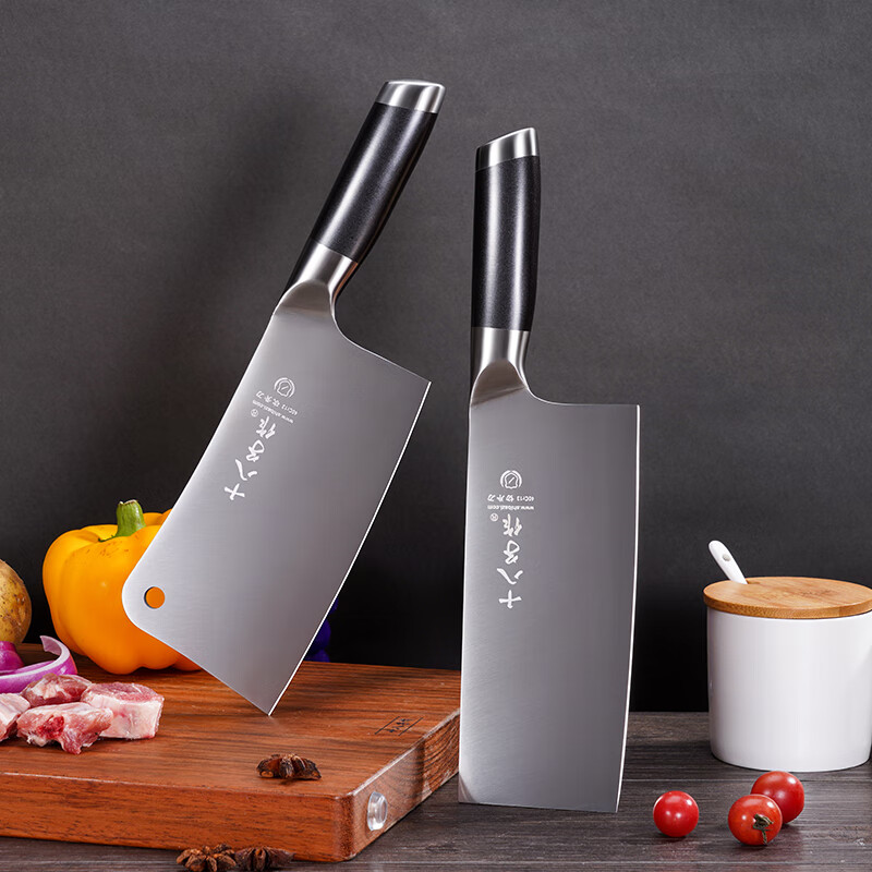 十八子作 银宇双刀组合 SL2136-A/B 双刀 (彩盒装)