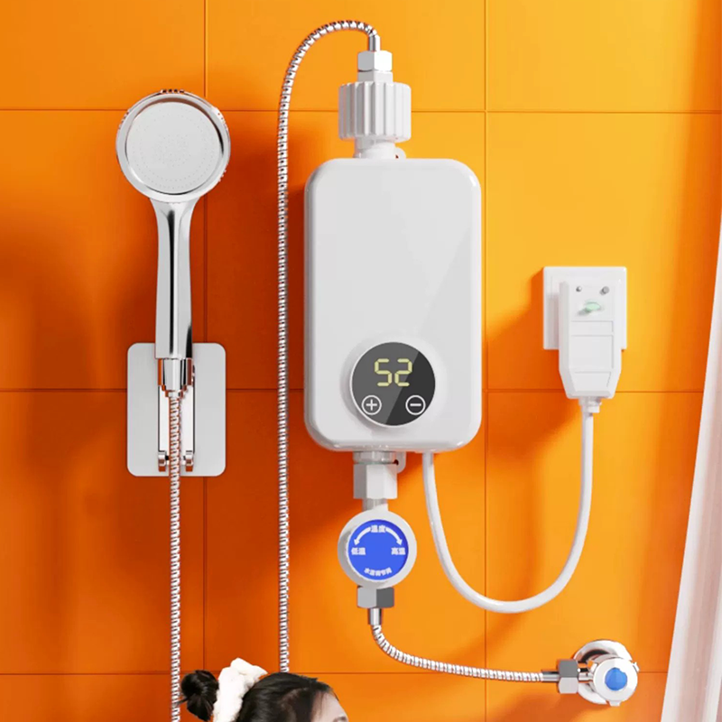 君泉junquan即热式电热水器家用小型卫生间快速加热恒温淋浴洗澡神器