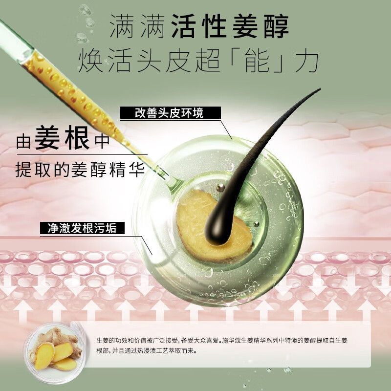 施华蔻 洗发水生姜修护净澈600ml