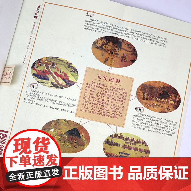 [微瑕]图说礼仪-礼仪之邦的礼乐全典 (全彩典藏图本)书籍高清大图
