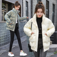 羽绒棉衣女冬装新款女式韩版面包服立领棉袄小香风外套女棉服
