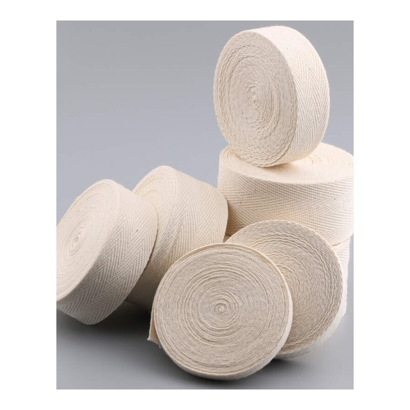 人字棉织带本色包边带滚边条手工绑带行军带包边布带缝纫针织用品