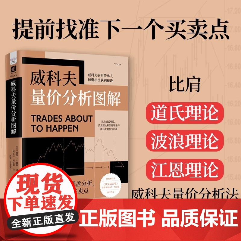 [央视网]威科夫量价分析图解 金融分析书籍股市分析分解卖点透析 读懂图形语言洞悉市场走势 成为会看图能解盘的交易高手ZK高清大图