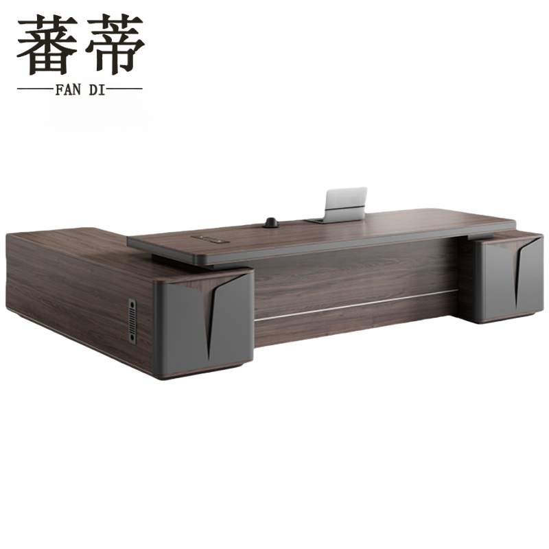 蕃蒂办公桌+柜高清大图