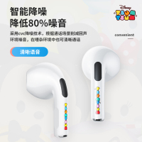 Disney/迪士尼联名款D11蓝牙耳机半入耳式运动真降噪高端超长续航音质超好女生款可爱2022年新款适用苹果华为