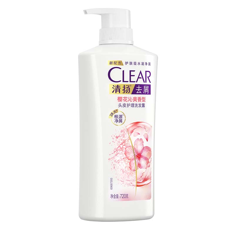 清扬 720g清扬去屑洗发露樱花沁爽香型高清大图