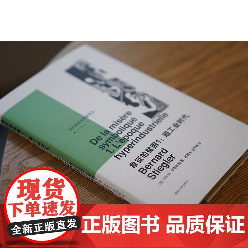 象征的贫困1 超工业时代 当代激进思想家译丛 折射集 [法] 贝尔纳·斯蒂格勒著 超工业时代中政治与美学的关系 南京大学高清大图