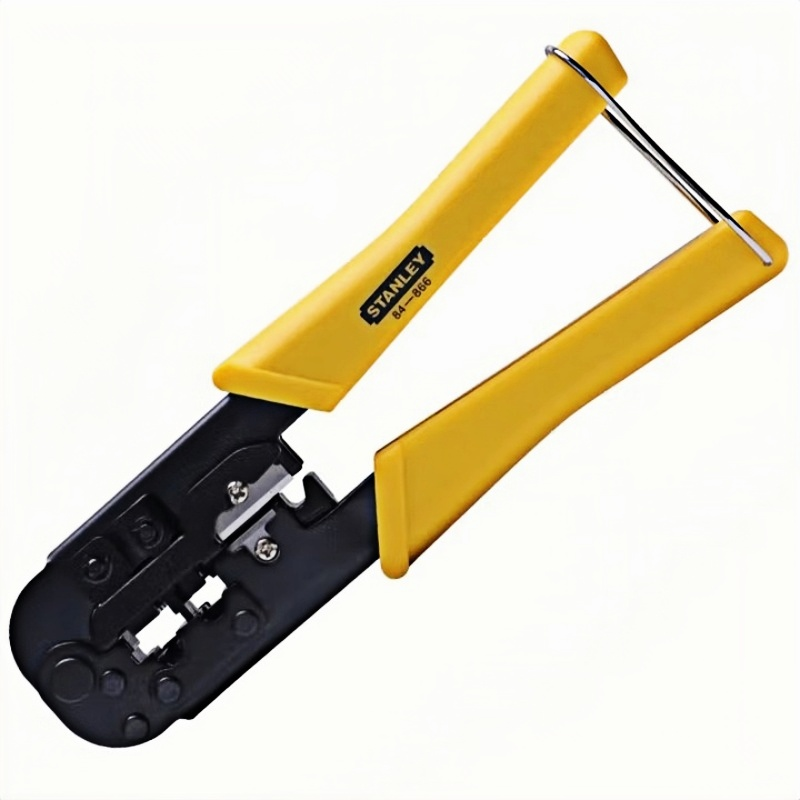 史丹利 84-866-22 ZHY 4P/6P/8P 190mm 电讯接头 压接钳 压线钳端子钳 1把装