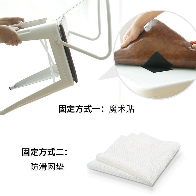 家柏饰(CORATED)薄款皮垫子椅垫定制简约四季通用皮革座垫家用办公餐厅椅子坐垫薄高清大图