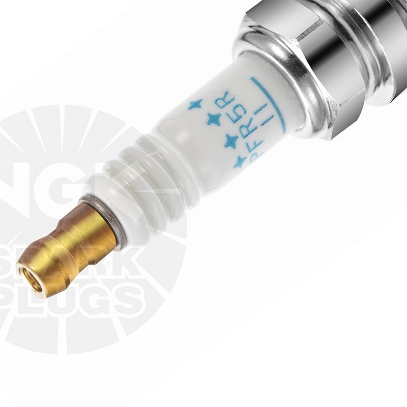 NGK双铂金火花塞PFR5R-11-4292奔驰AMC-C43 E500 CLK55 E55老奔驰 单支装