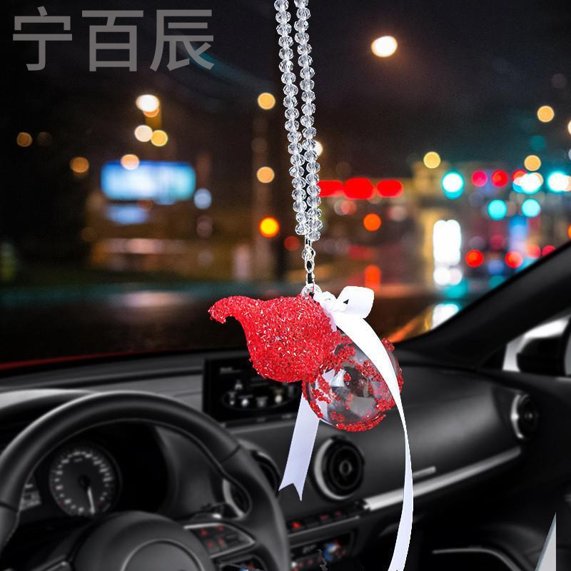宁百辰汽车挂件高档创意镶钻平安葫芦 精品车载挂件水晶礼品批