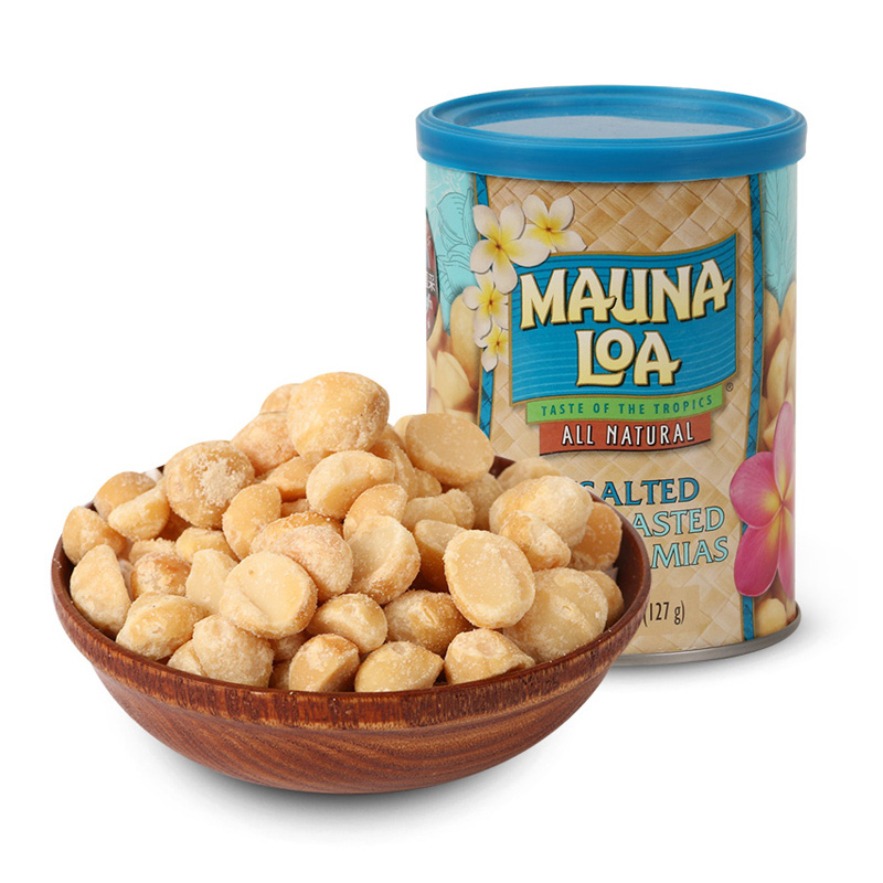 莫纳罗 Mauna Loa夏威夷果仁原味单罐装127g 美国进口 休闲零食