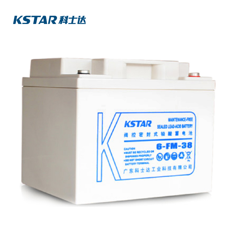 科士达UPS蓄电池 6-FM-38(12V38AH)阀控式免维护铅酸电池
