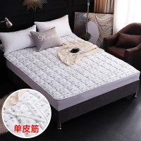 恒源祥床笠单件纤维床垫套加厚夹棉床罩防尘罩家用保护套简约风全包可拆卸