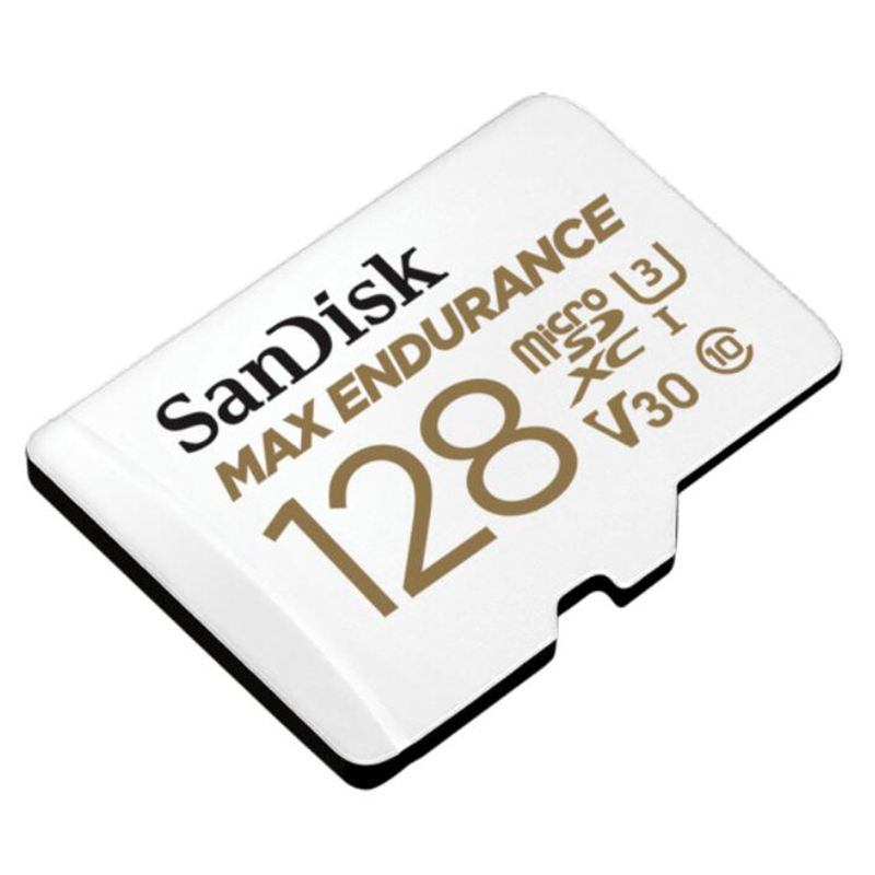闪迪(SanDisk)128GB TF卡行车记录仪/监控摄像头专用高度耐用内存卡(高端)读100MB/s写40MB/s