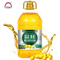 （48小时发货）富虹大豆油 5L黑土地生态一级豆油 非转基因食用油