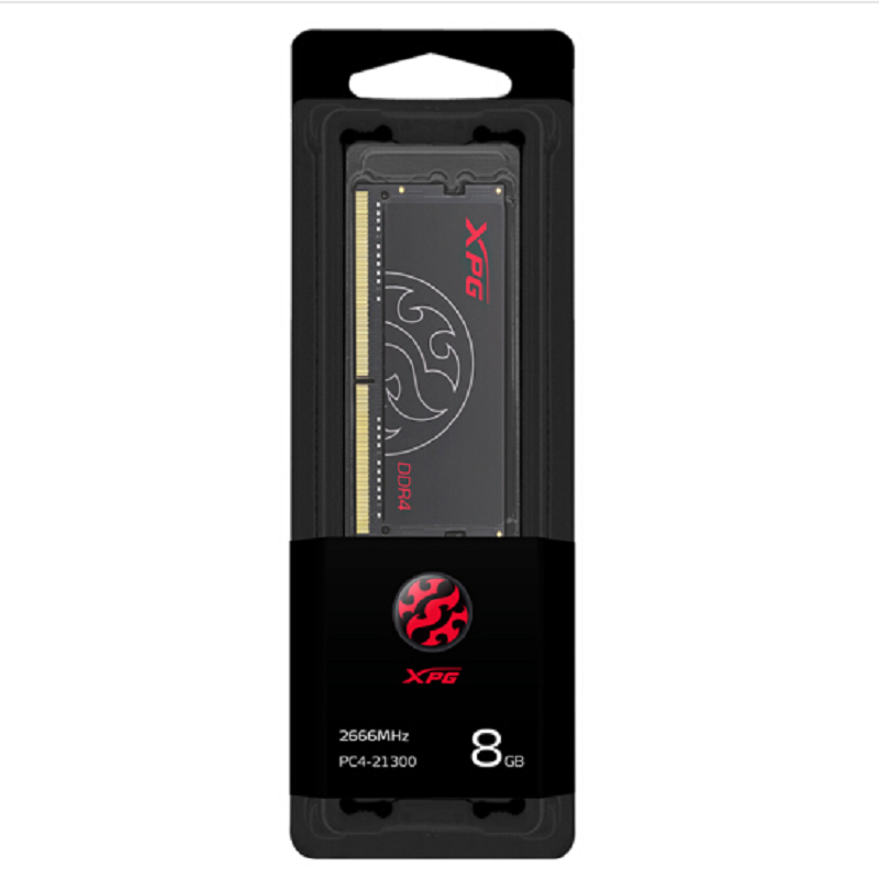威刚笔记本8G内存条(DDR4 2666 单条8GB笔记本内存条 XPG 游戏威龙 3年保)