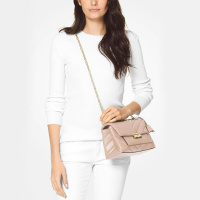 MICHAEL KORS 迈克·科尔斯 MK女包 女士CECE系列中号羊皮单肩斜挎包礼物送女友