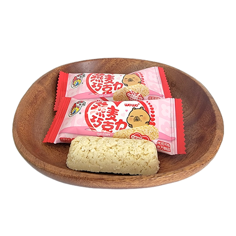 喔喔卡皮巴拉燕麦巧克力散装250g结婚喜糖零食品（代可可脂）高清大图