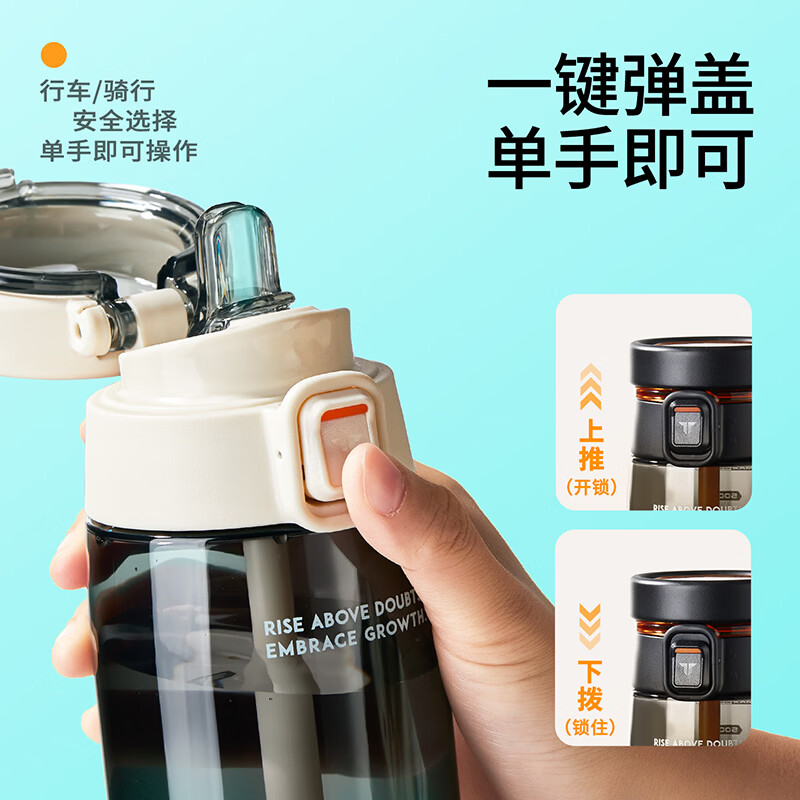 TKK-1036TKK活力运动随手杯 600ml 电光白高清大图